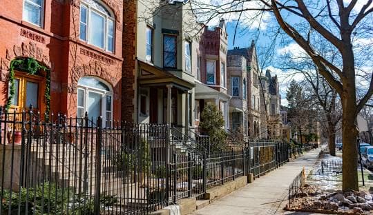 Neighborhood street view